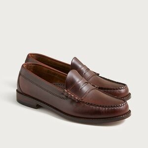 J. Crew Camden loafers with leather soles in Whiskey Size 10 1/2 $258 BJ009